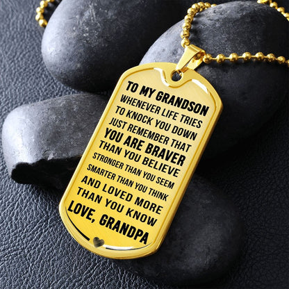 Jewelry Grandson Gift