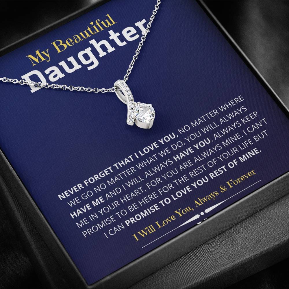 Jewelry Heartfelt Gift for Daughter- From Mom