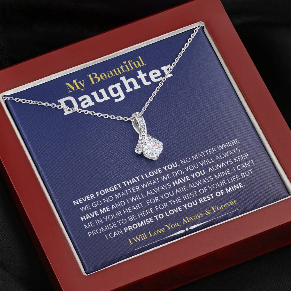 Jewelry Heartfelt Gift for Daughter- From Mom