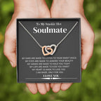 Jewelry I Am Made Only For You, Smokin' Hot Soulmate; Interlocking Hearts Necklace