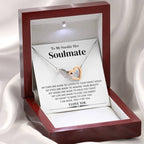 Jewelry I Am Made Only For You, Smoking Hot Soulmate; Interlocking Hearts Necklace