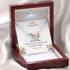Jewelry I am Proud to be My Mother's Legacy- Interlocking Hearts Necklace