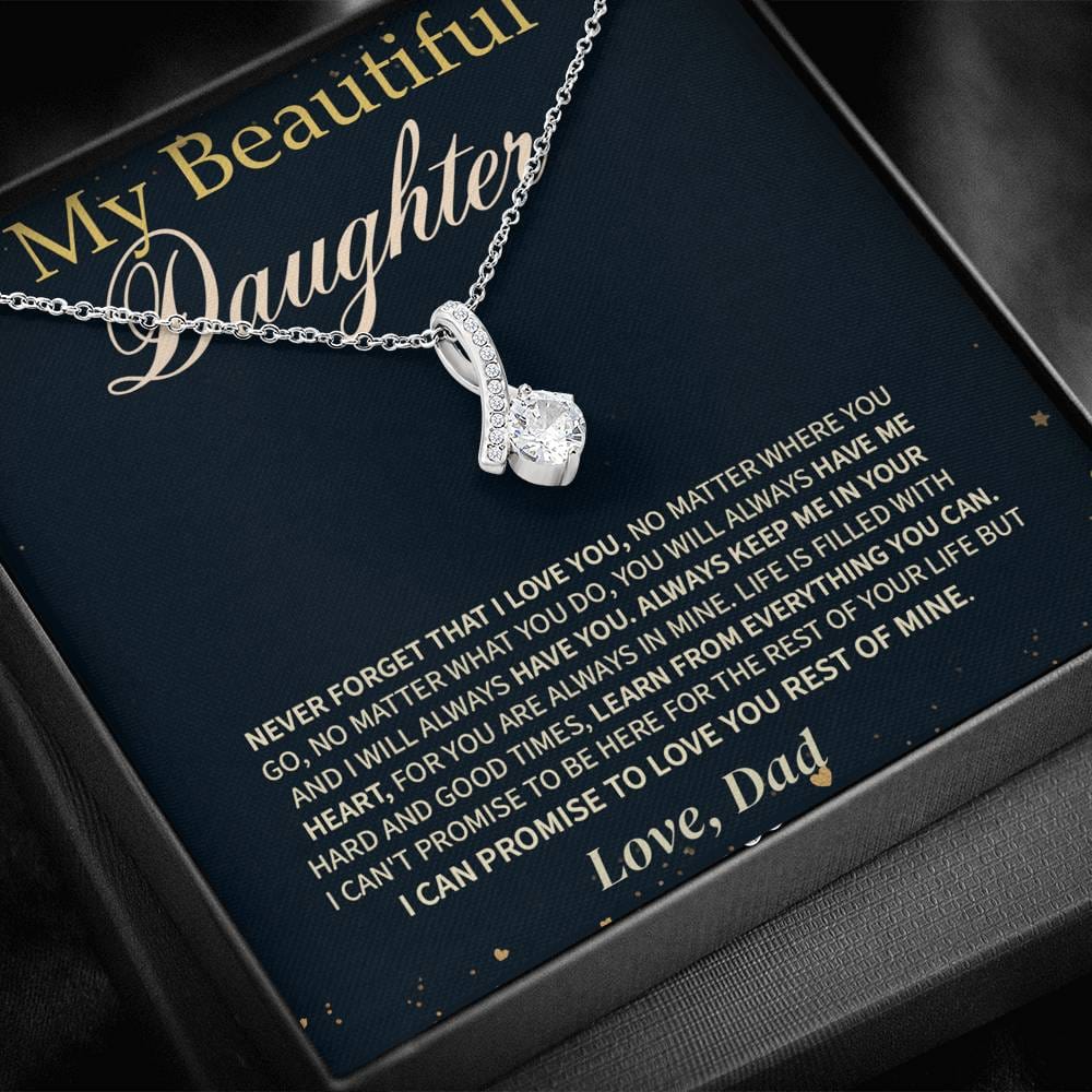 Jewelry Keep Me in Your Heart; Daughter Gift