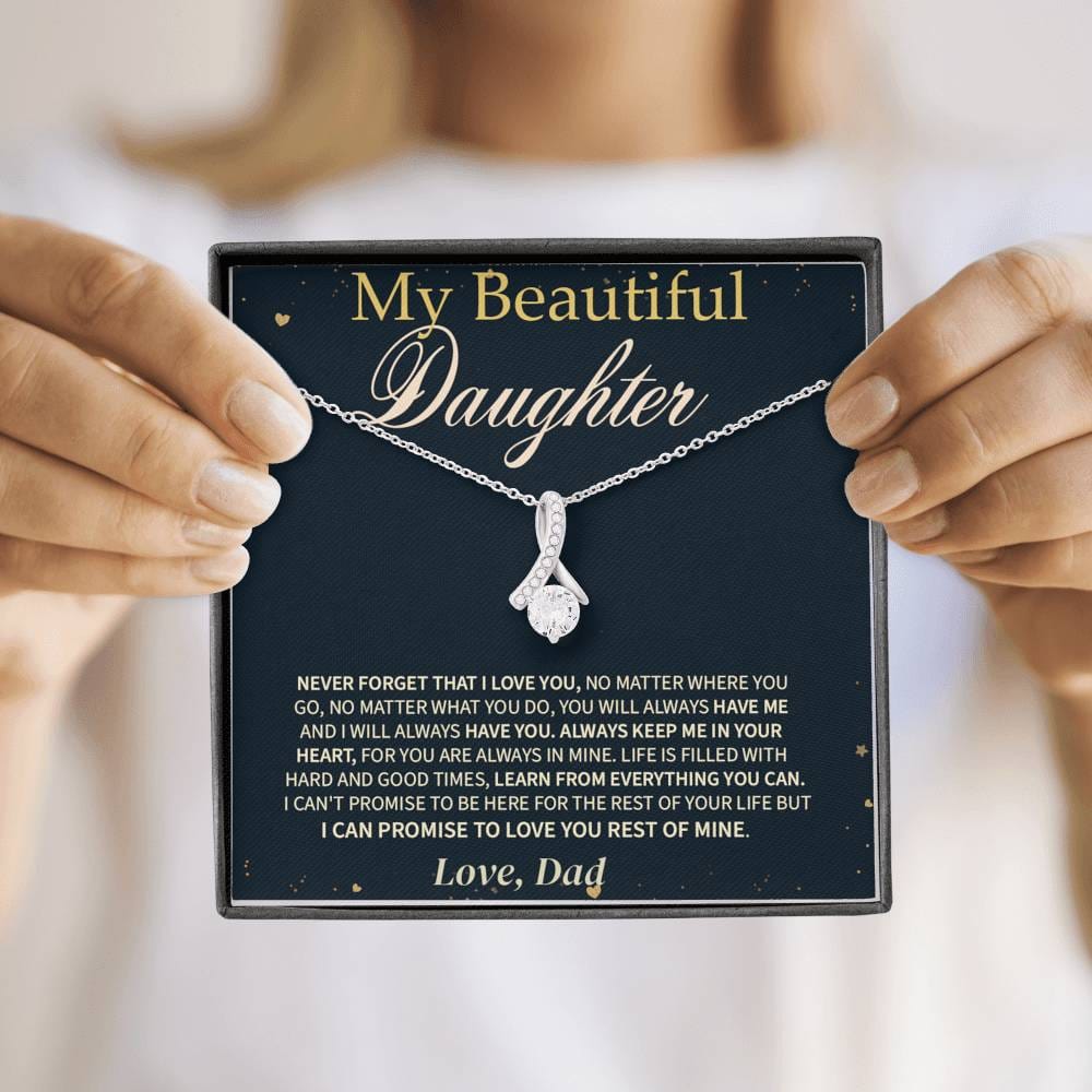 Jewelry Keep Me in Your Heart; Daughter Gift