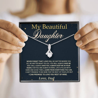 Jewelry Keep Me in Your Heart; Daughter Gift