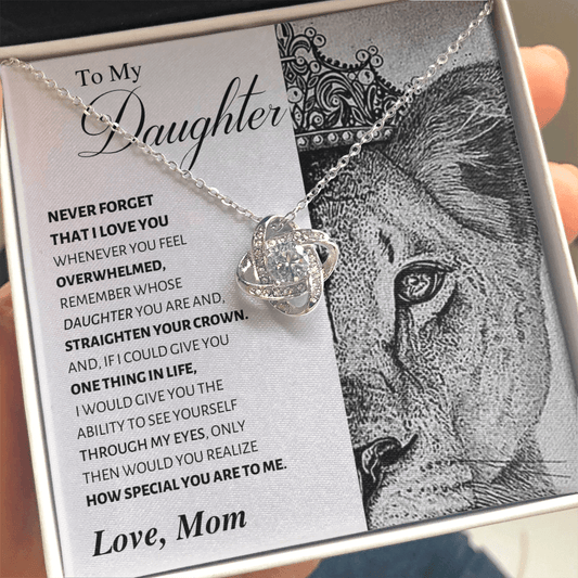 Jewelry Never Forget I Love You; Daughter Gift