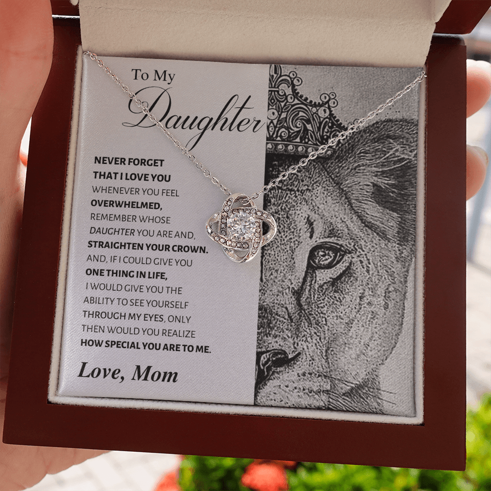 Jewelry Never Forget I Love You; Daughter Gift