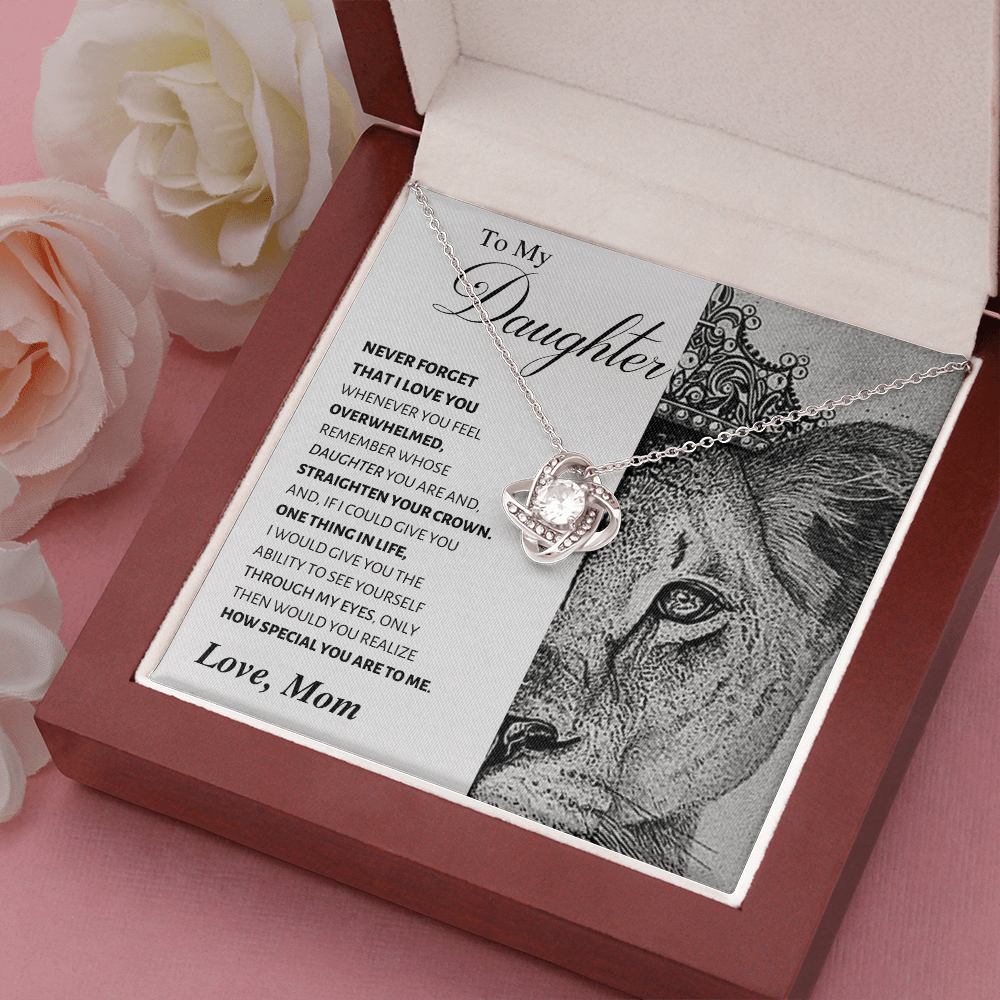 Jewelry Never Forget I Love You; Daughter Gift