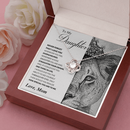 Jewelry Never Forget I Love You; Daughter Gift