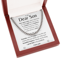 Jewelry Son Gift- Great Dad - Cuban Chain Link
