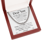 Jewelry Son Gift- Great Dad - Cuban Chain Link