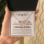 Jewelry Unbiological Sister Gift