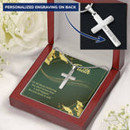 Jewelry Wear Your Faith; It's all about believing, Personalized Cross Necklace