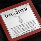 Jewelry You Are Everything To Me; Alluring Beauty Necklace Gift For Daughter