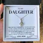 Jewelry You Are Everything To Me; Alluring Beauty Necklace Gift For Daughter